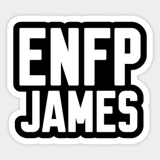 Personalized ENFP Personality type Sticker